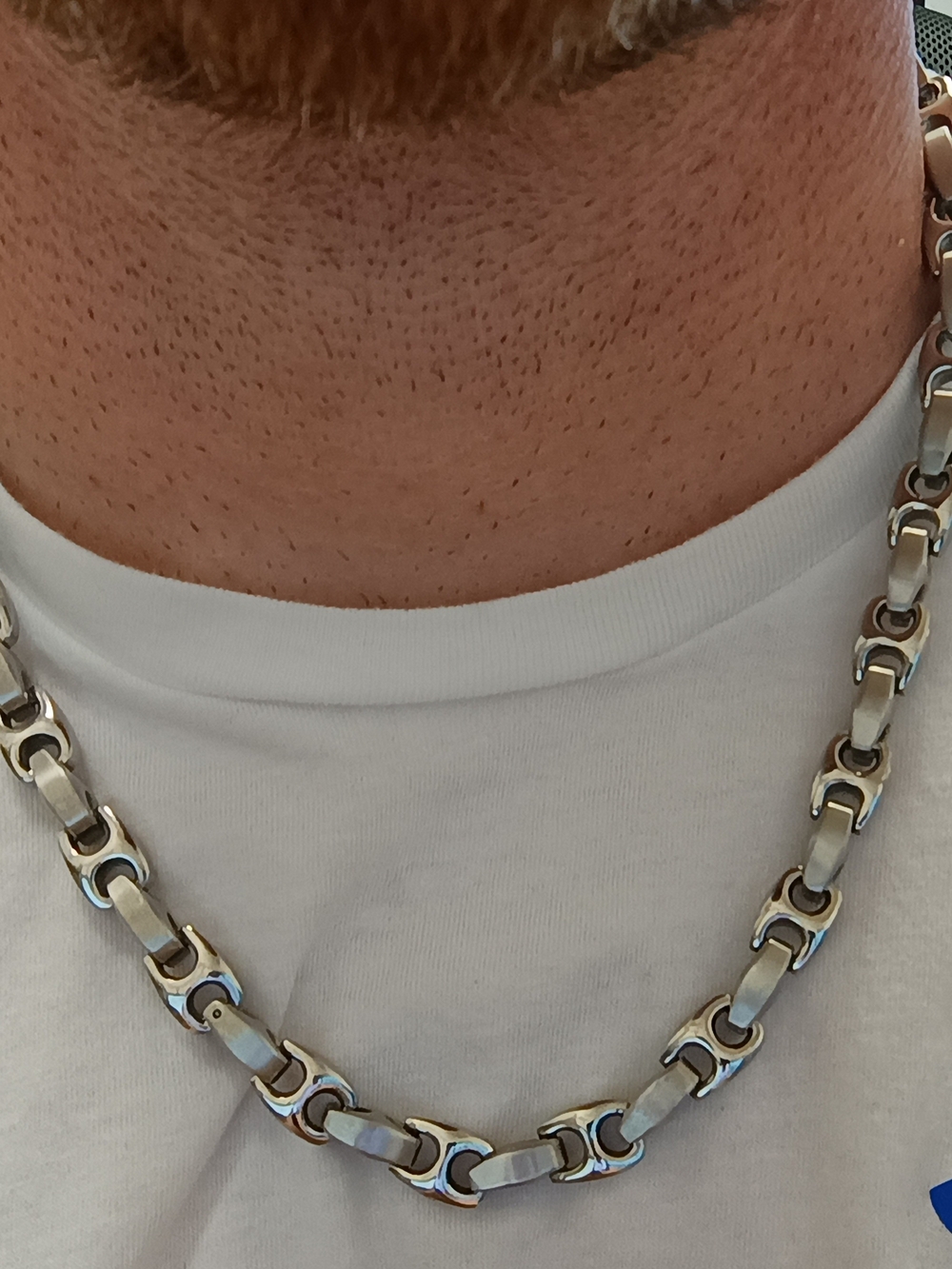 Triton Mariner Link Stainless Steel Necklace